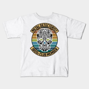 Metal Detectorist - 1800s Club Member Kids T-Shirt